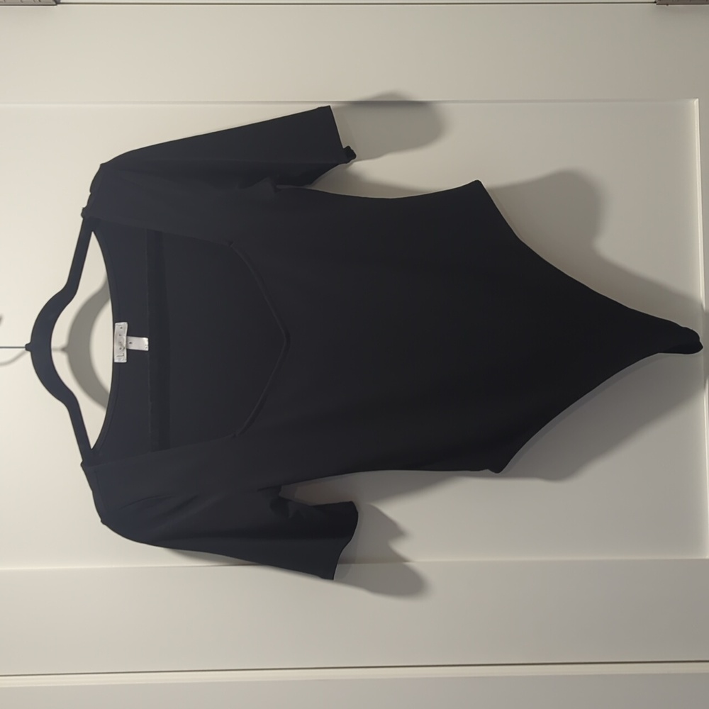 Leith Never Worn Black Short Sleeve bodysuit